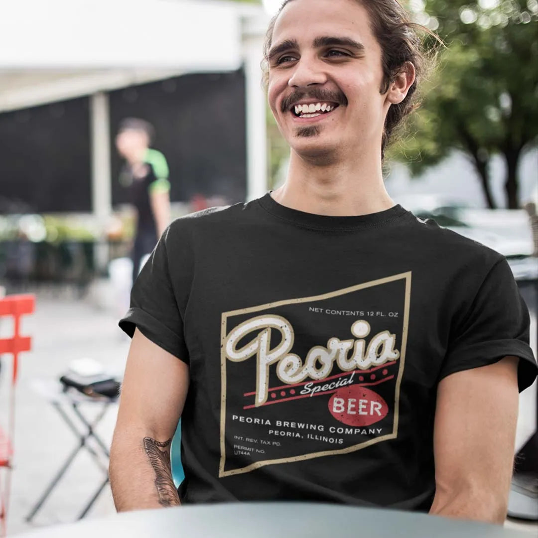 Peoria Special Beer Unisex Retro T-shirt