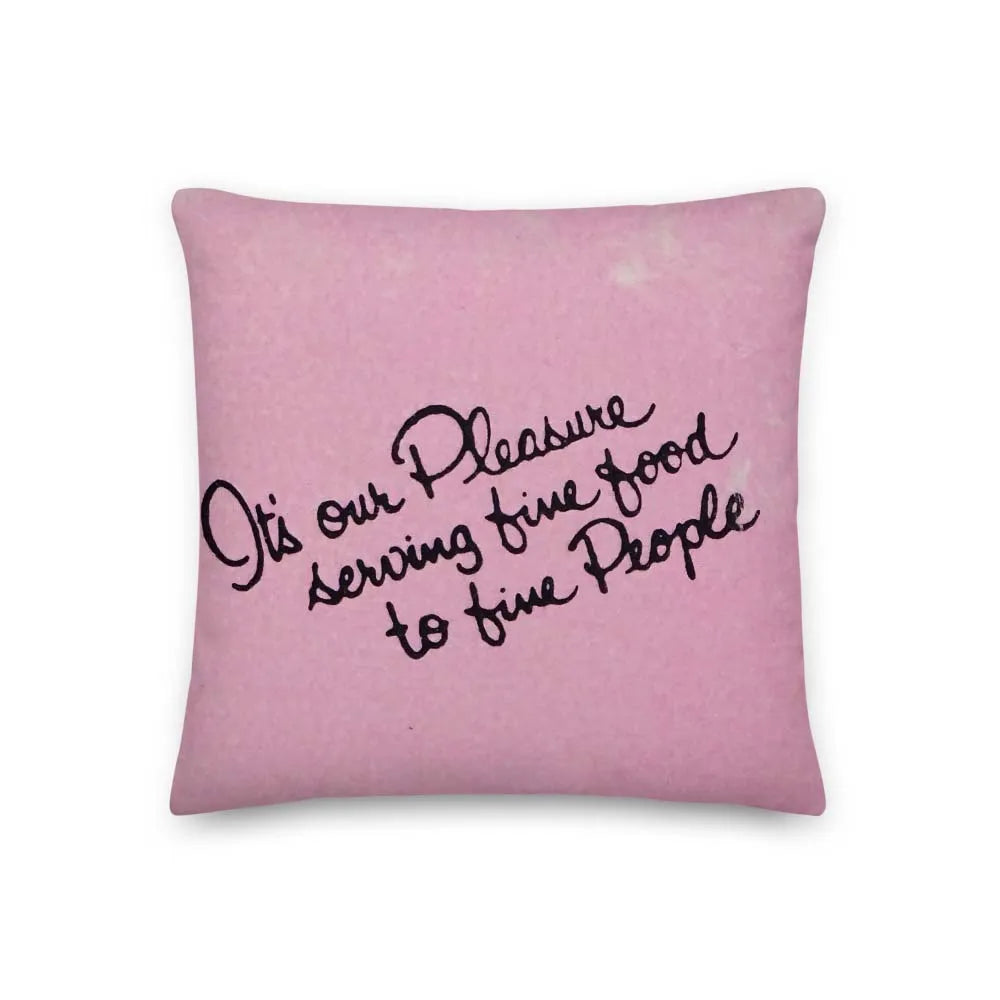 Pink Pony Pillow