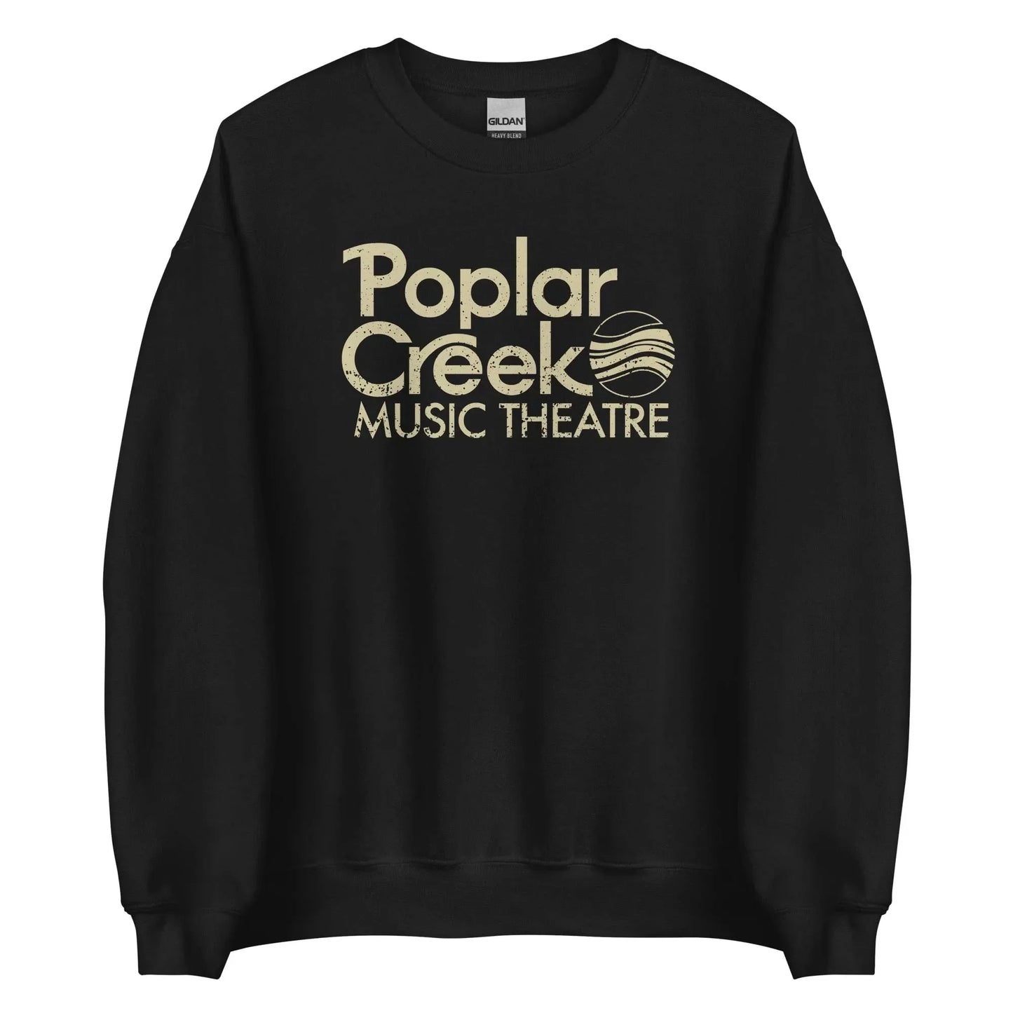 Poplar Creek Music Theatre Chicago Unisex Retro Sweatshirt