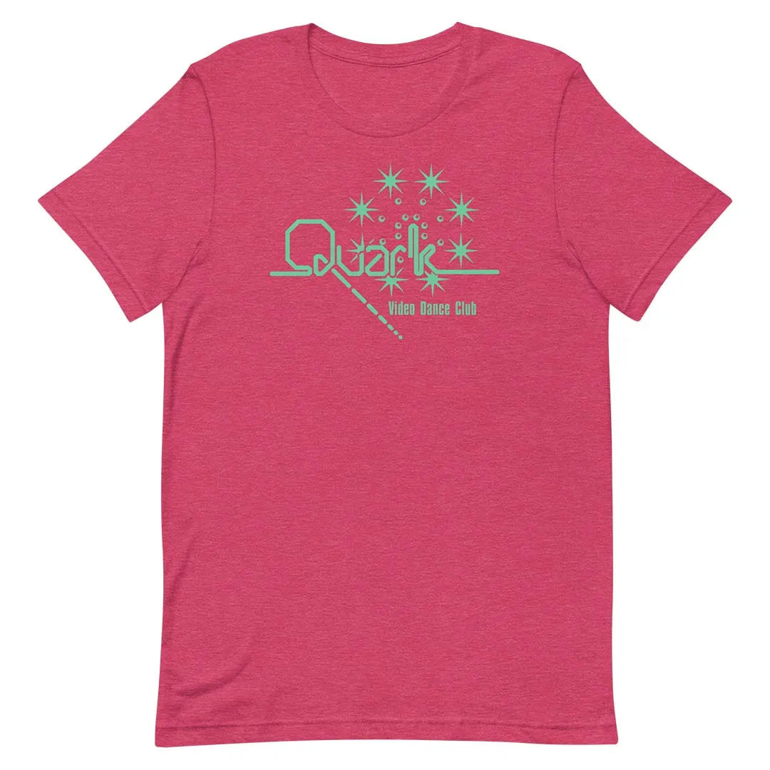 Quark Video Dance Club Rockford Unisex Retro T-shirt
