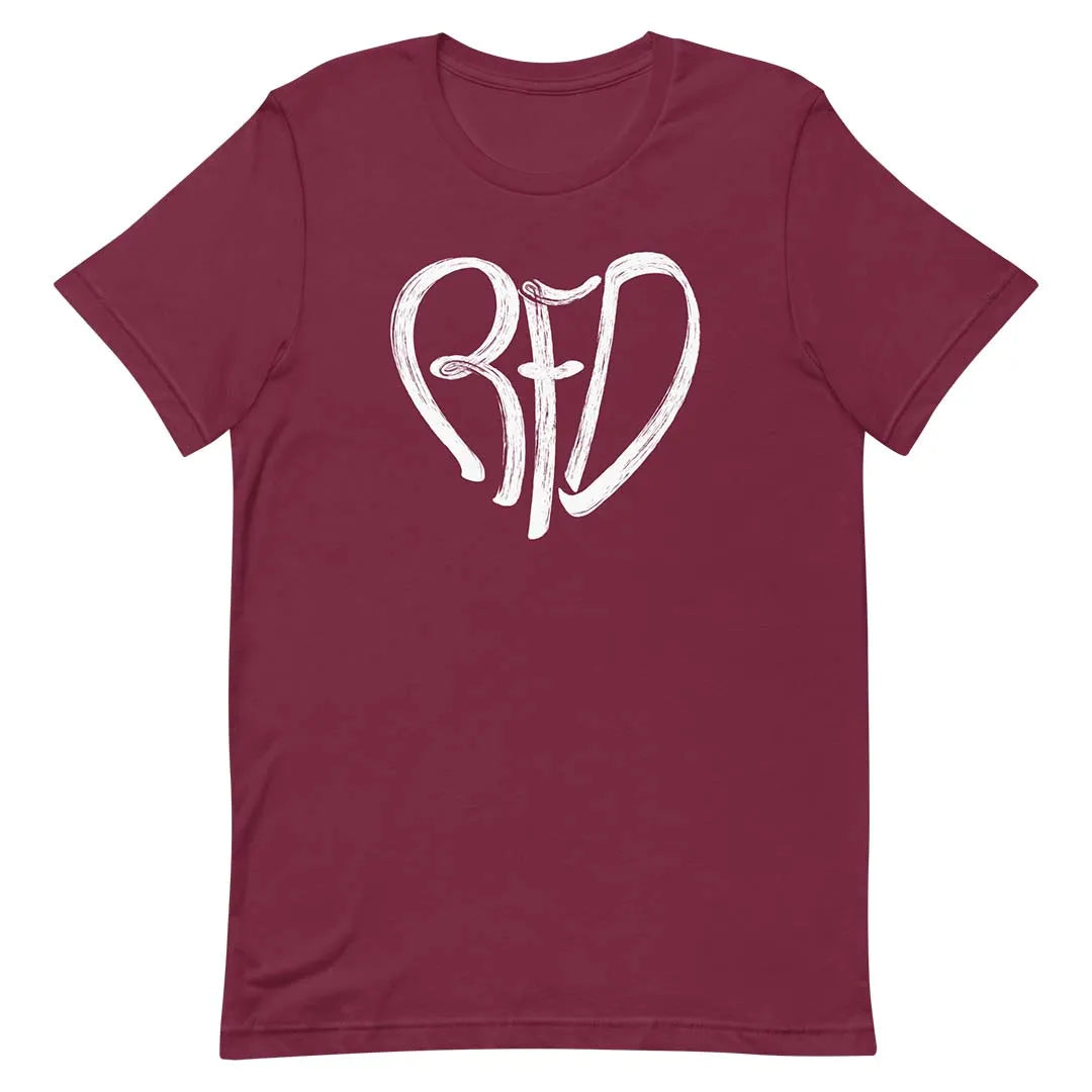 RFD Rockford Heart Unisex T-shirt