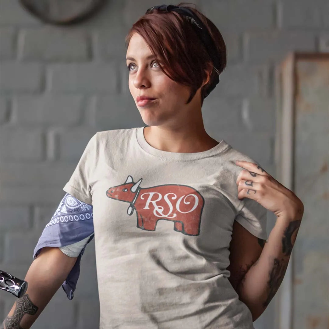 RSO Records Unisex Retro T-shirt tan