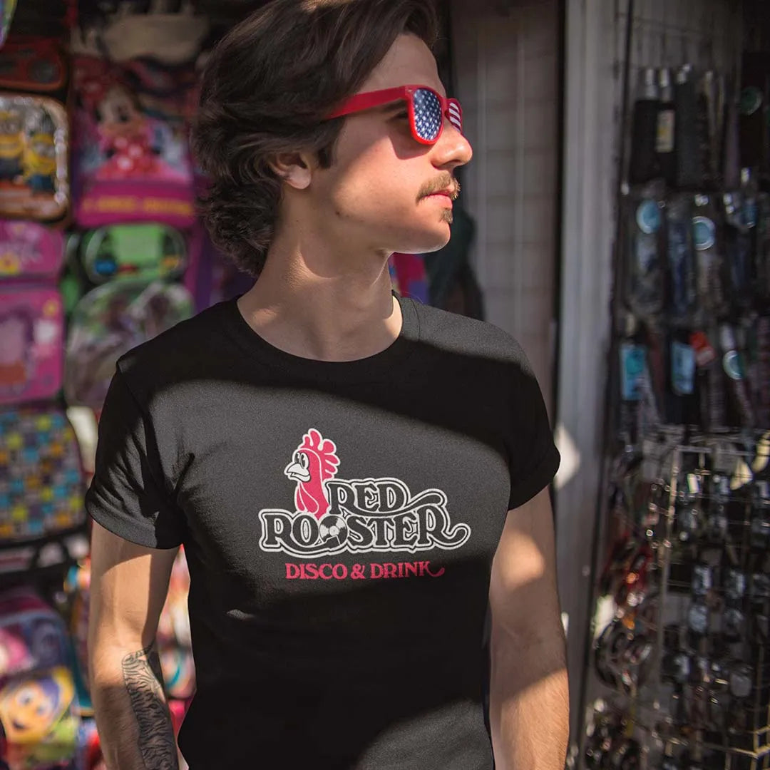 Red Rooster Disco Milwaukee Unisex Retro T-shirt