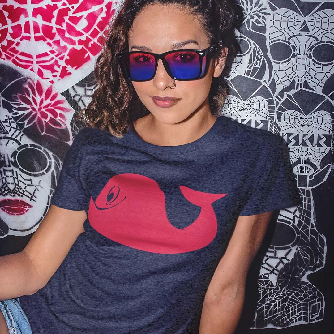 Red Whale T-shirt - Bygone Brand