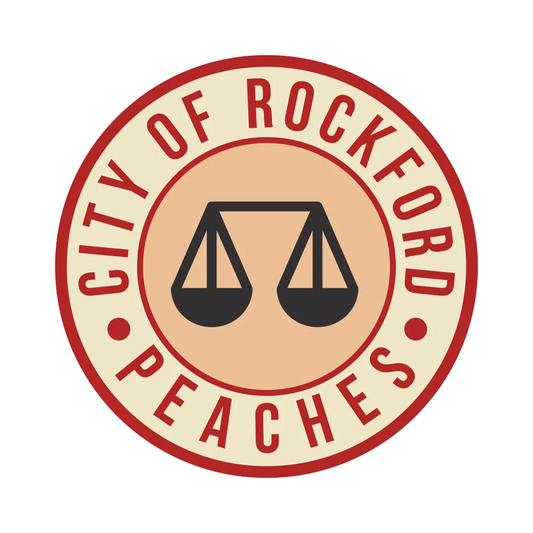 Rockford Peaches Sticker
