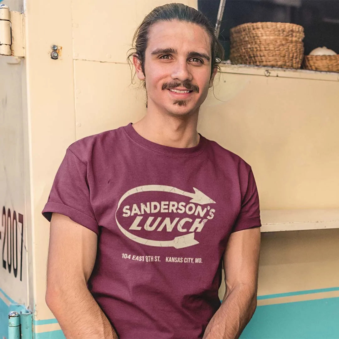 Sanderson's Lunch Kansas City Unisex Retro T-shirt