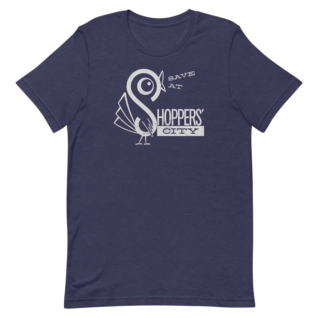Shoppers City Minneapolis Unisex Retro T-shirt