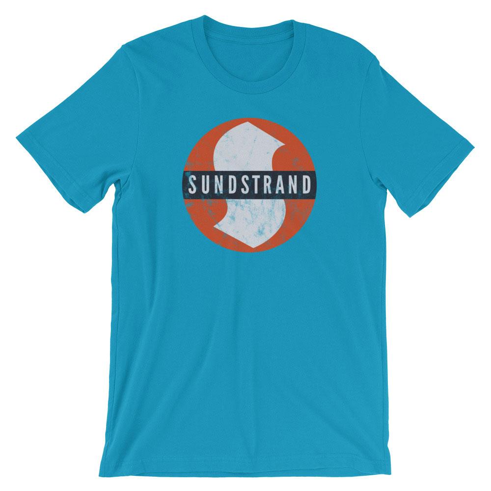 Sundstrand Rockford Unisex Retro T-shirt blue