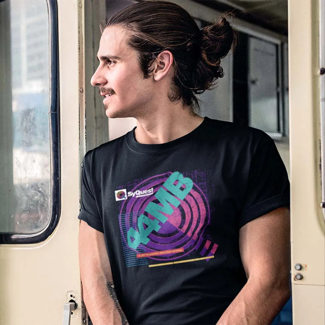 SyQuest Disk Drive Unisex Retro T-shirt