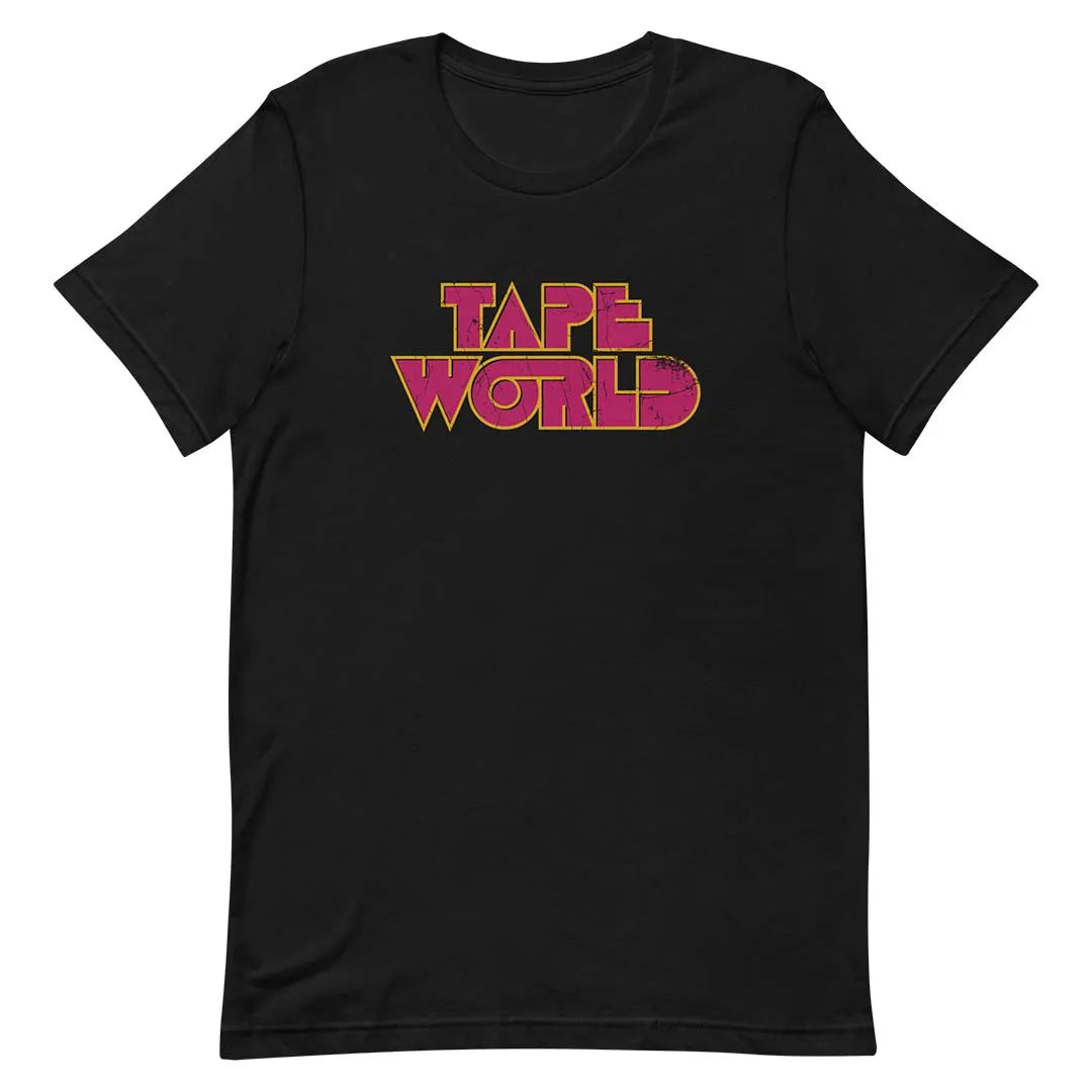 Tape World Music Unisex Retro T-shirt