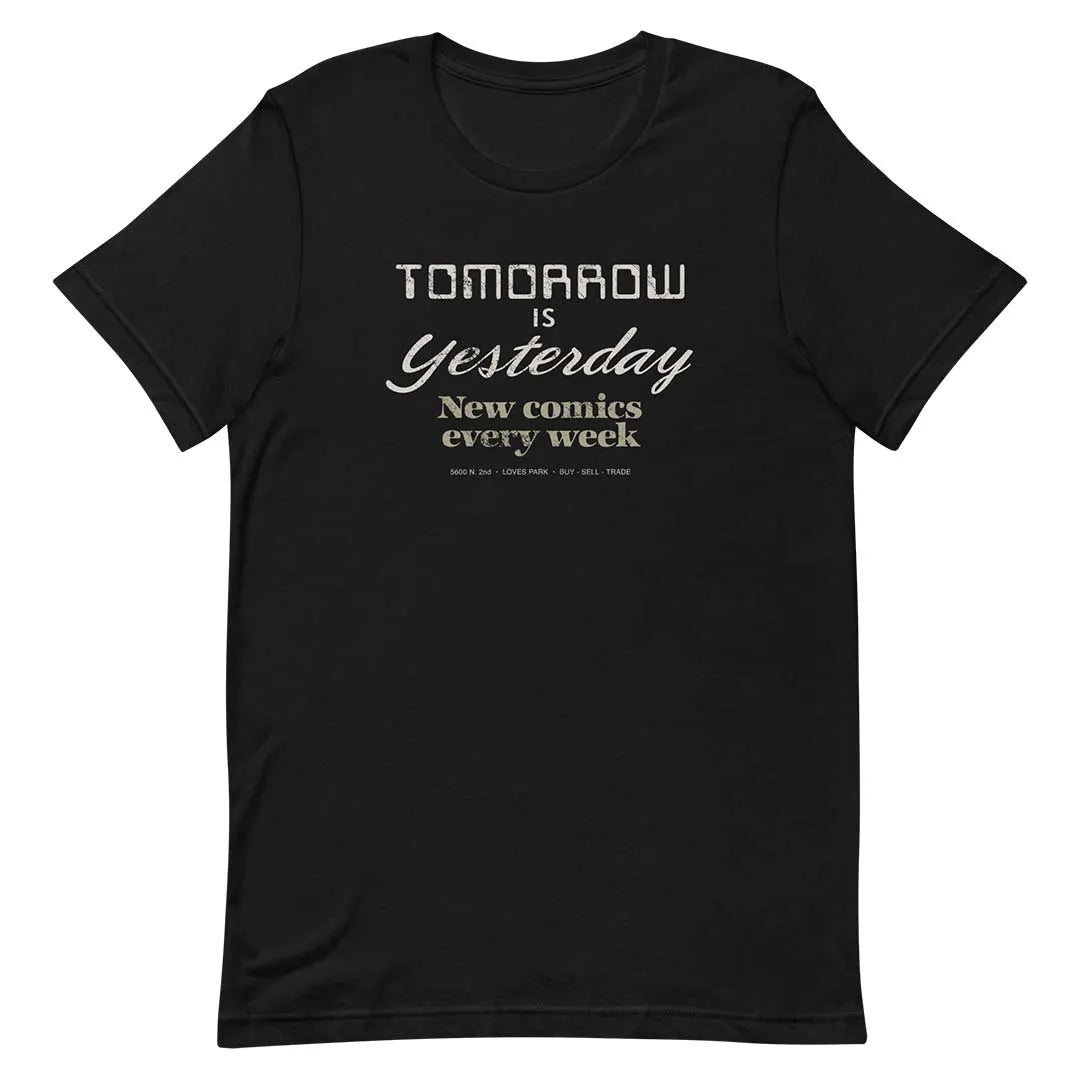 Tomorrow is Yesterday Comics Rockford Unisex Retro T-shirt