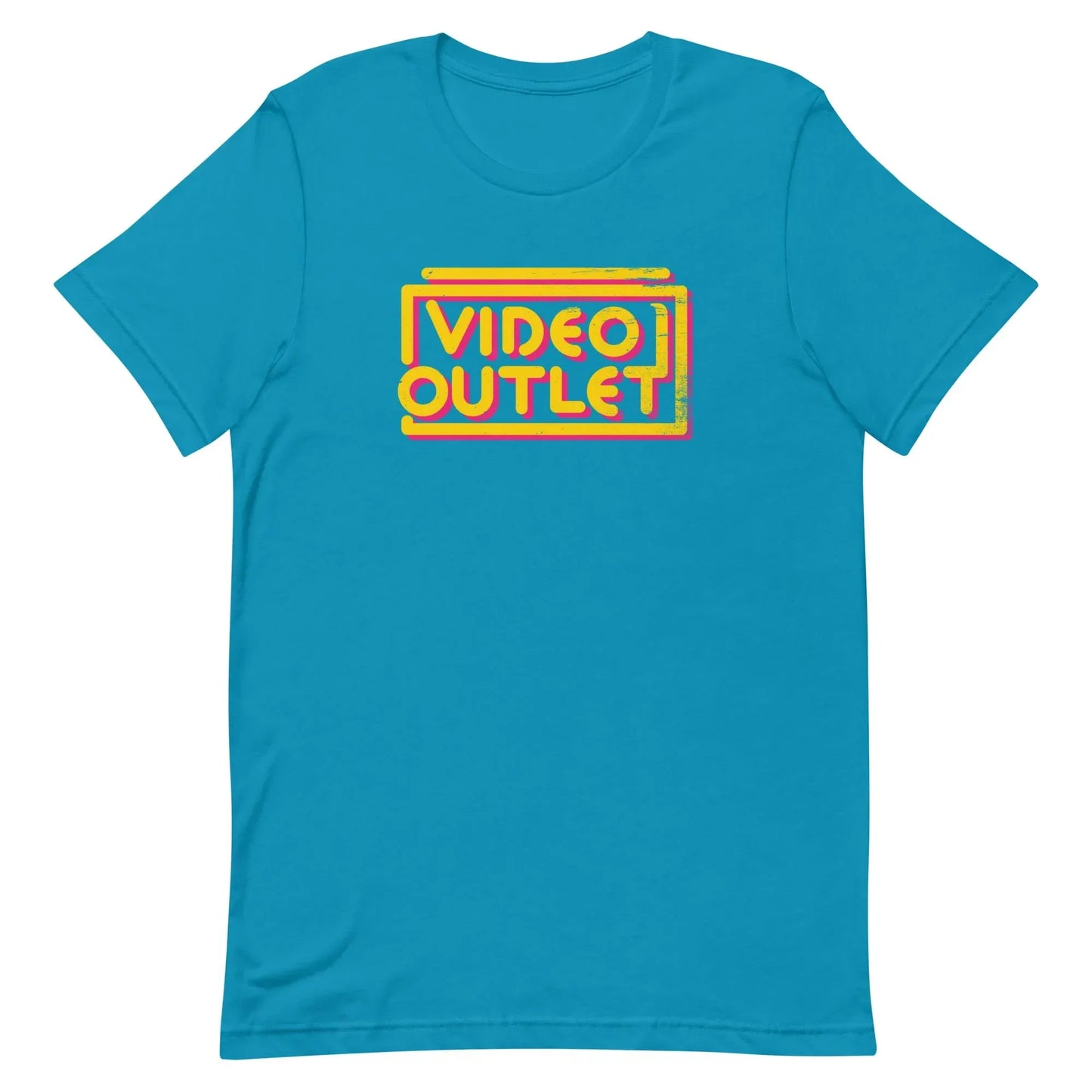 Video Outlet Rockford Unisex Retro T-Shirt - Bygone Brand