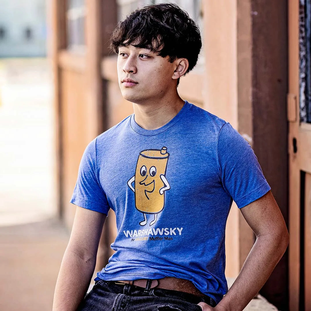 Warshawsky Muffler Rockford Unisex Retro T-shirt