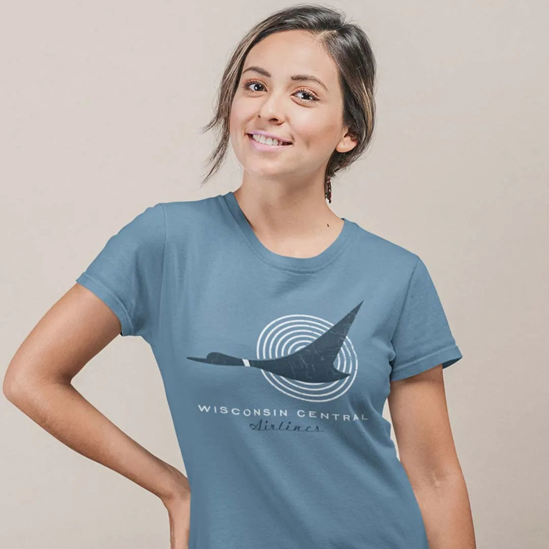 Wisconsin Central Airlines Unisex Retro T-shirt