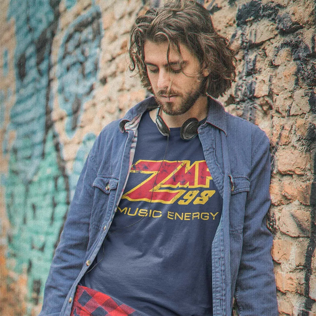 ZMF 98 Milwaukee Radio Unisex Retro T-shirt