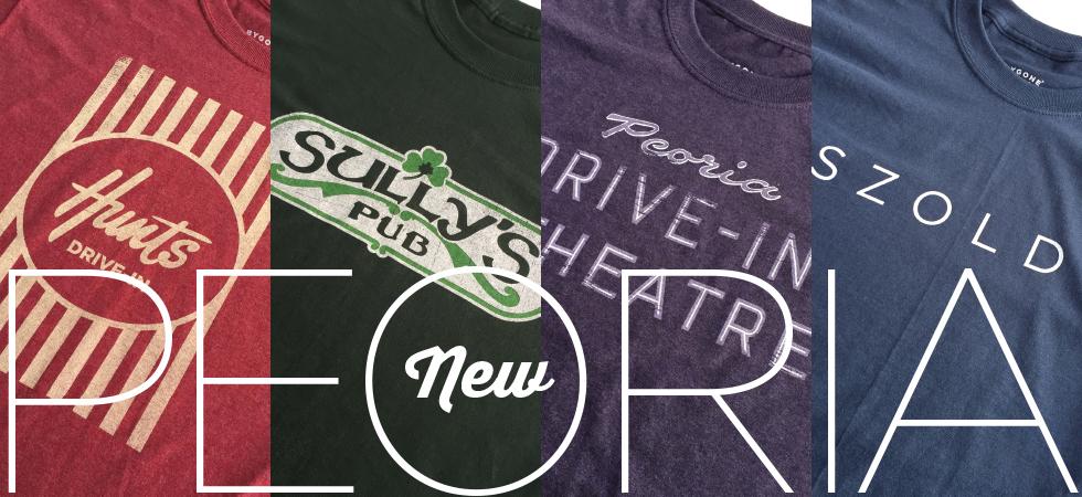 Peoria T-shirts - Bygone Brand