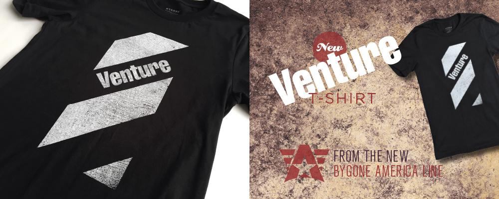 New Venture T-shirt - Bygone Brand