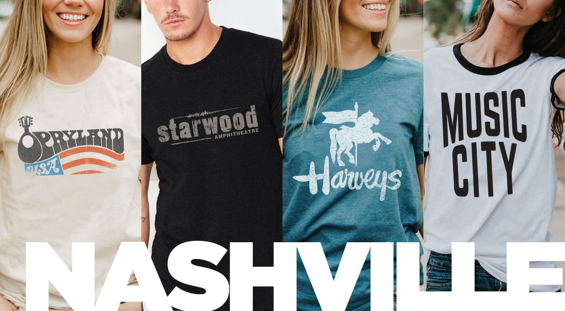Nashville T-shirts - Bygone Brand
