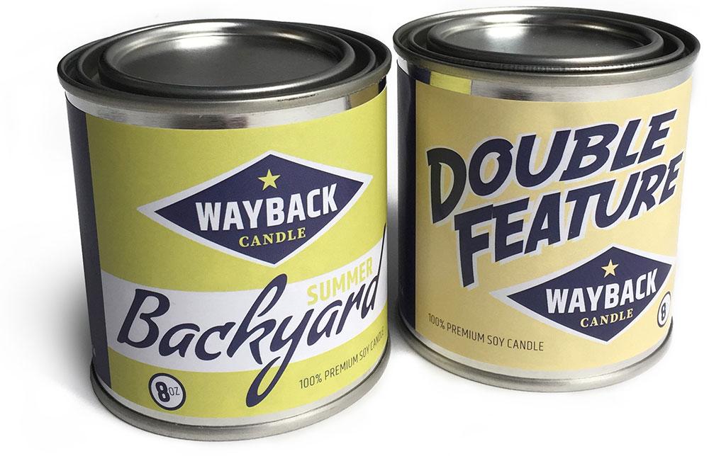 Wayback Candles - Bygone Brand