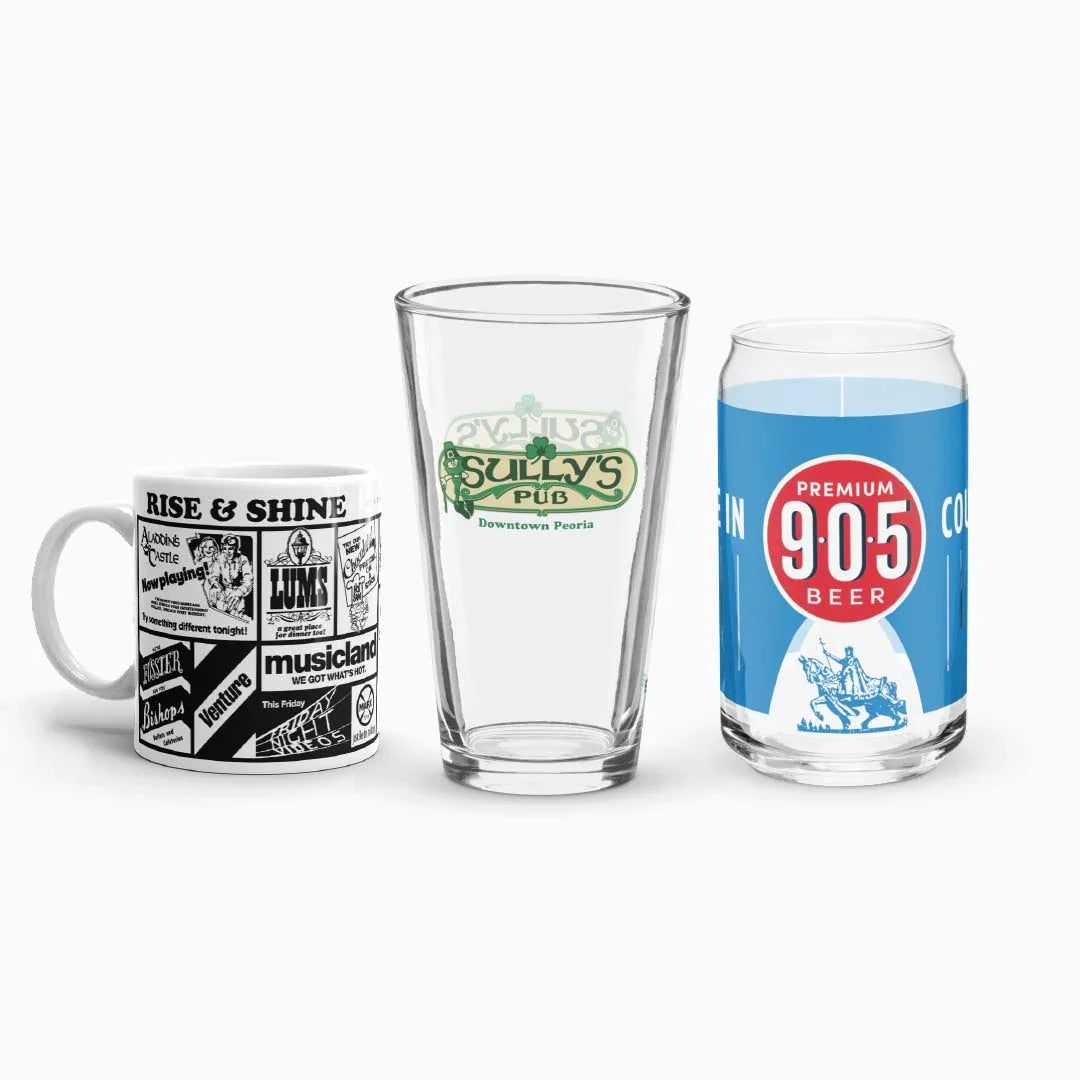 Drinkware, mugs and glasses