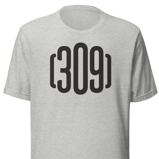 309 Central Illinois Area Code Unisex T-shirt