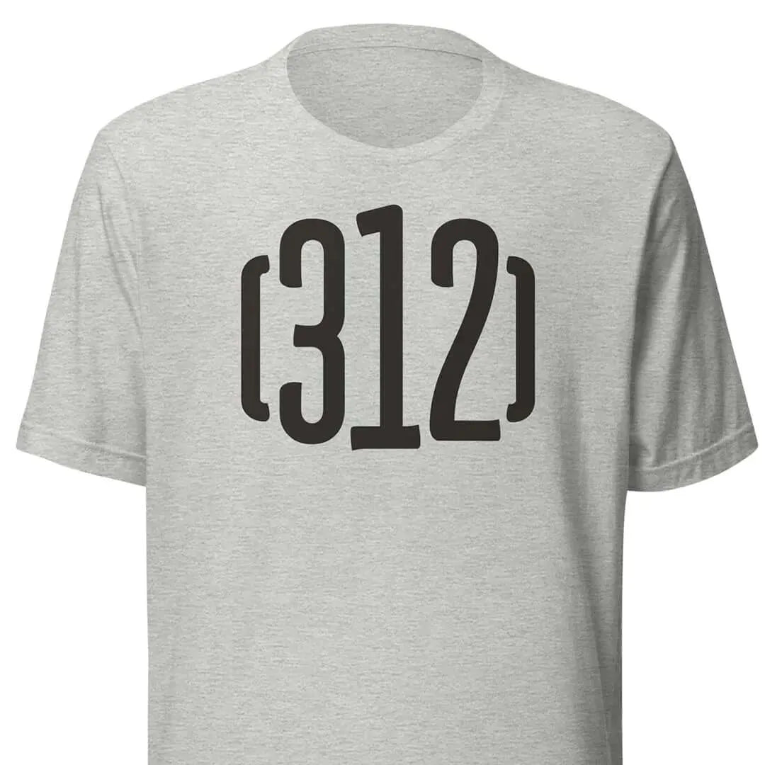 312 Chicago Area Code Unisex T-shirt – Bygone Brand