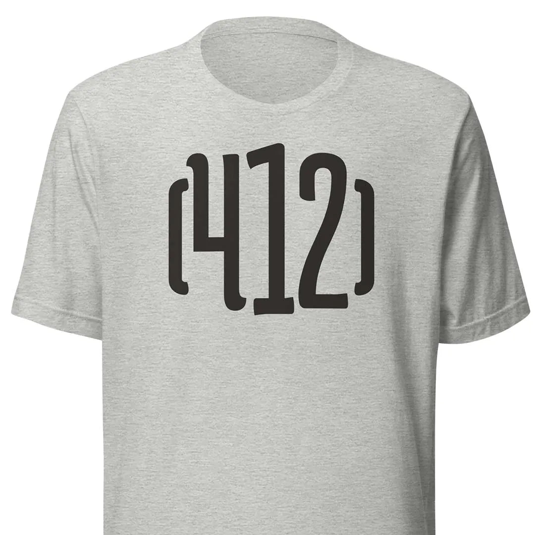 412 Pittsburgh Area Code Unisex T-shirt – Bygone Brand