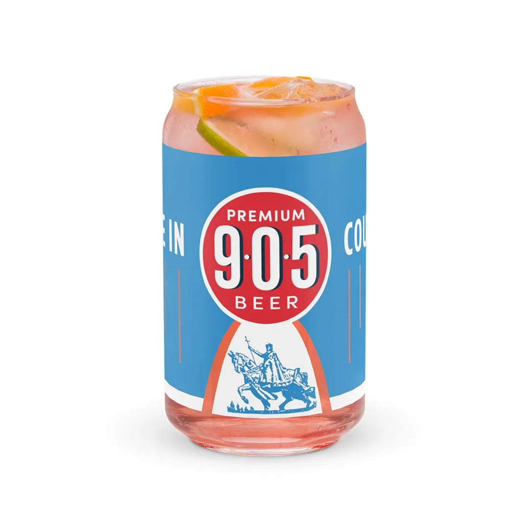 905 Beer Can-shaped glass St. Louis