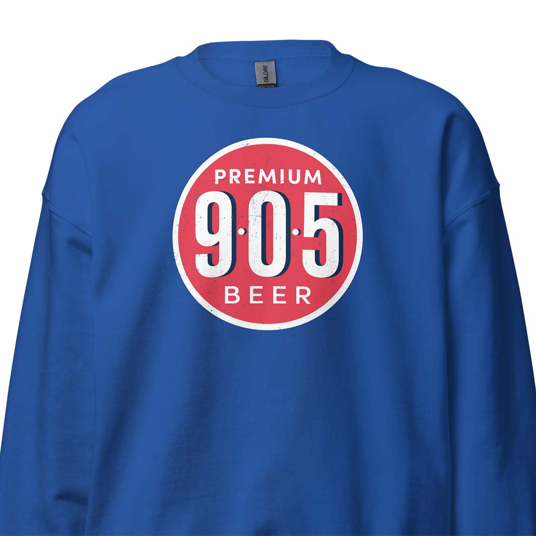 905 Beer St. Louis Unisex Retro Crewneck Sweatshirt