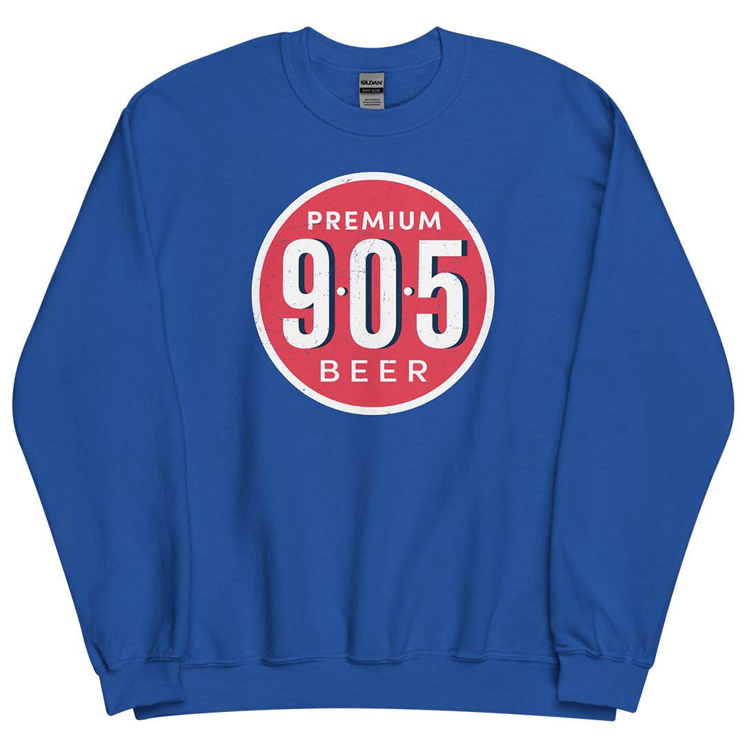 905 Beer St. Louis Unisex Retro Crewneck Sweatshirt