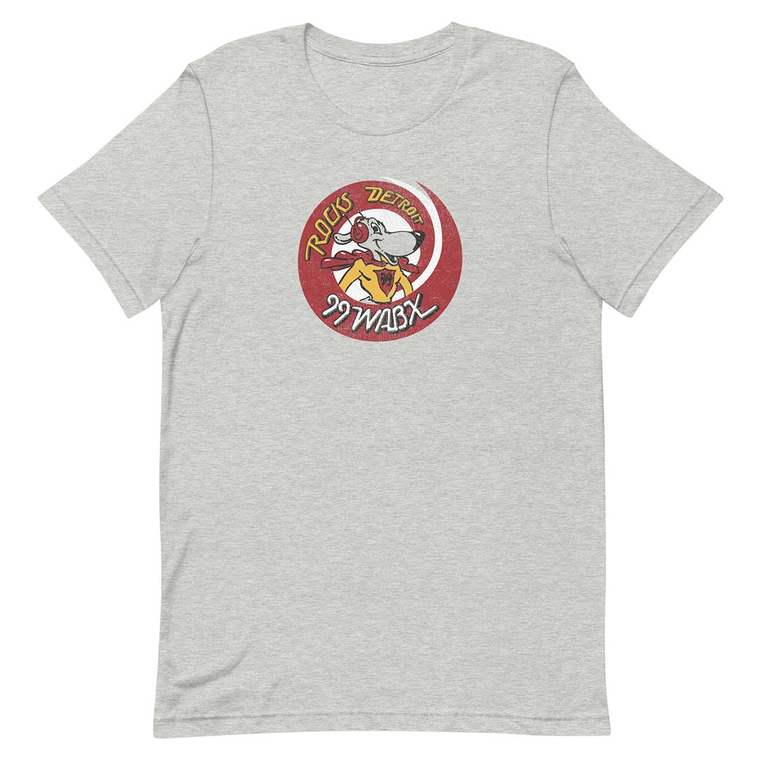 WABX 99 Detroit Radio Unisex Retro T-shirt