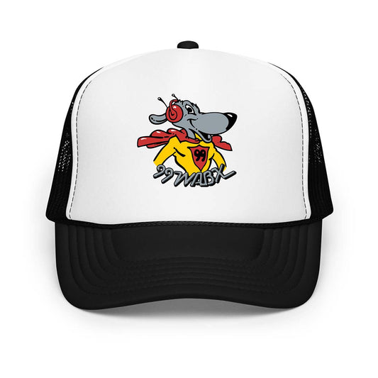 WABX 99 Detroit Radio Retro Foam Trucker Hat
