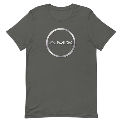 AMX American Motors Unisex Retro T-shirt gray