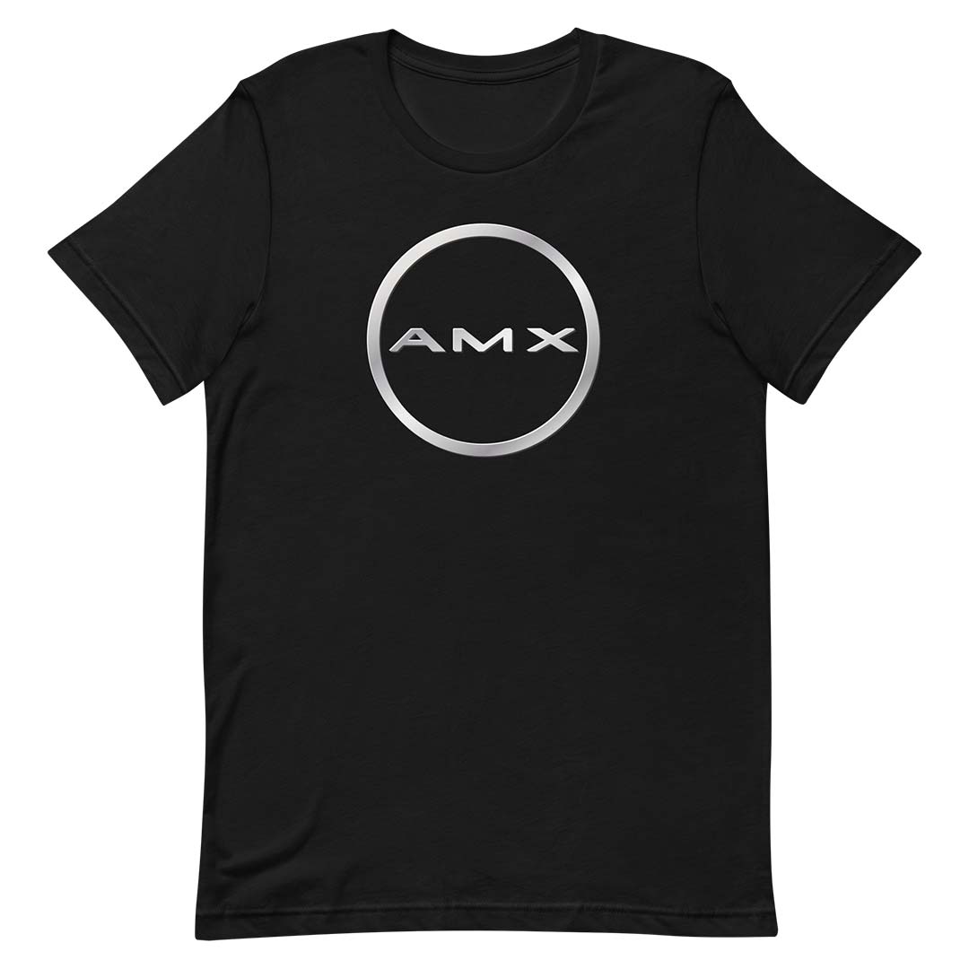 AMX American Motors Unisex Retro T-shirt black