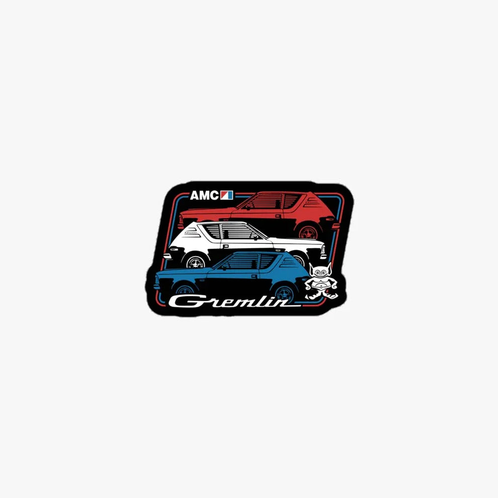 AMC Gremlin American Motors Retro Sticker – Bygone Brand
