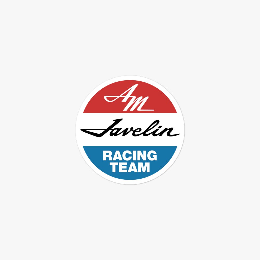 AMC Javelin Racing Team American Motors Retro Sticker