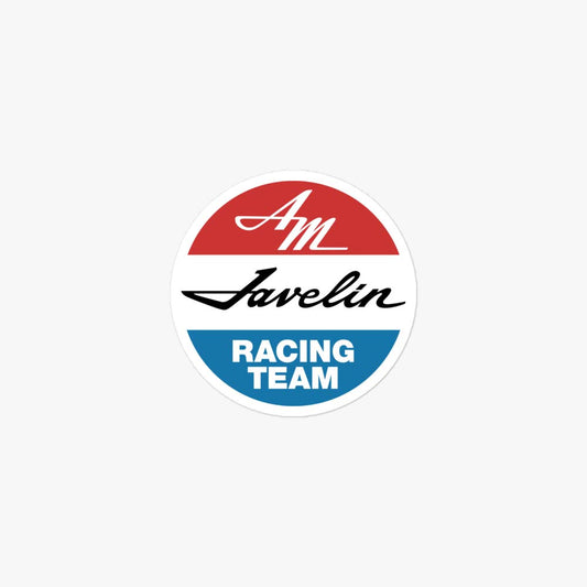 AMC Javelin Racing Team American Motors Retro Sticker