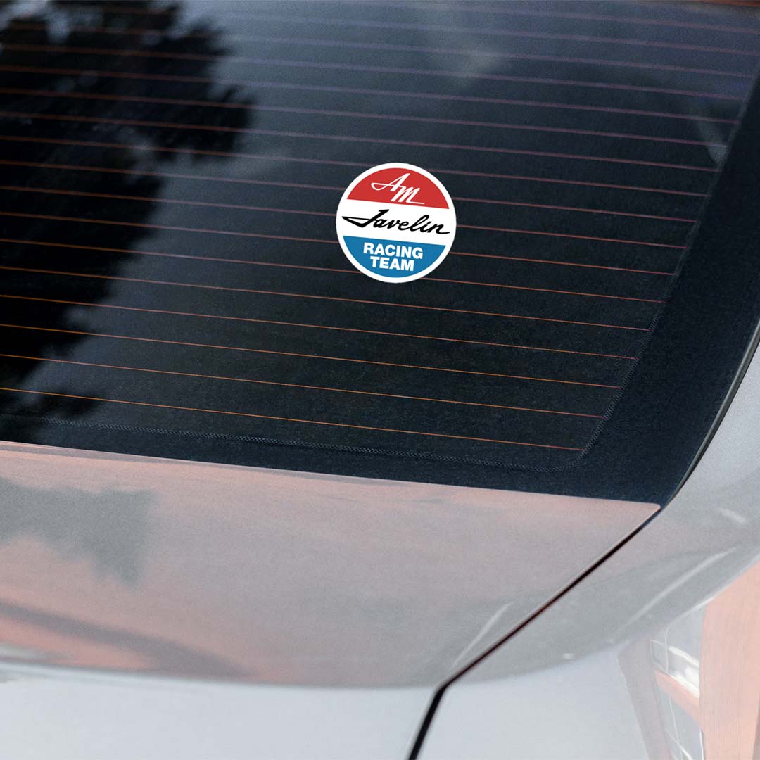 AMC Javelin Racing Team American Motors Retro Sticker
