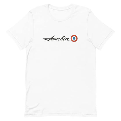 AMC Javelin Racing Team Unisex Retro T-Shirt white