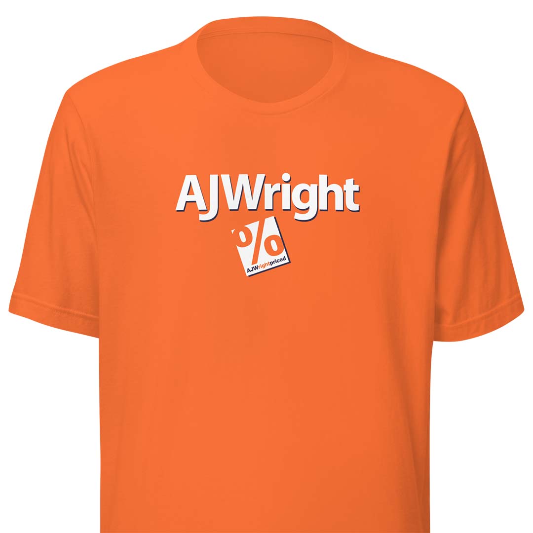 A J Wright Stores Unisex Retro T-shirt