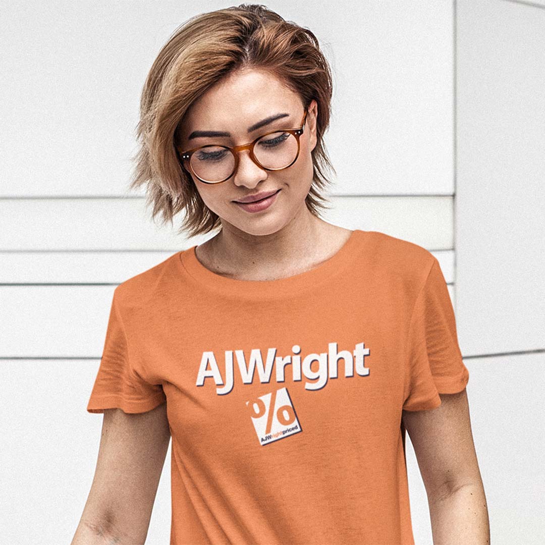 A J Wright Stores Unisex Retro T-shirt