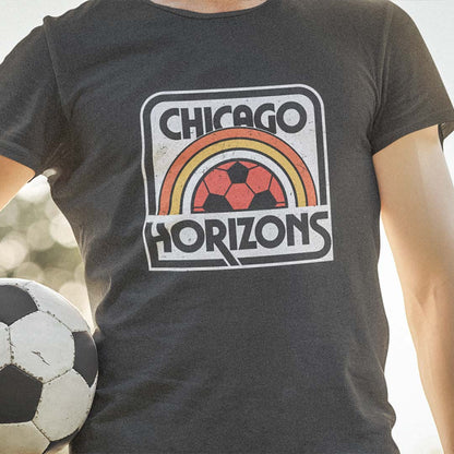 Chicago Horizons MISL Soccer Unisex Retro T-shirt