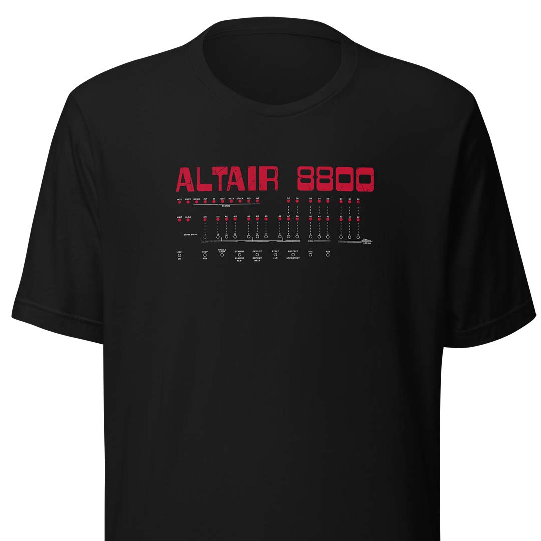 Altair 8800 Computer Unisex Retro T-shirt