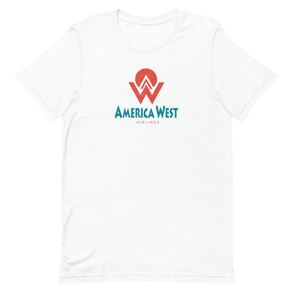 America West Airlines Unisex Retro T-shirt