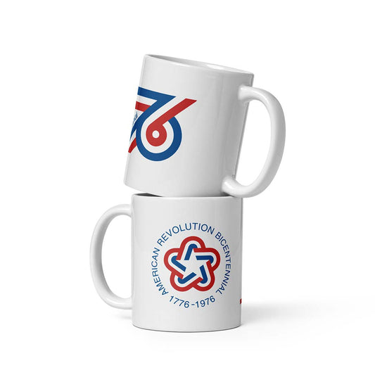 1976 American Bicentennial Retro Ceramic Coffee Mug