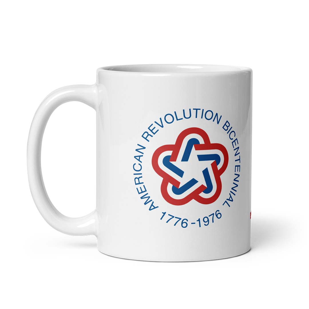 1976 American Bicentennial Retro Ceramic Coffee Mug
