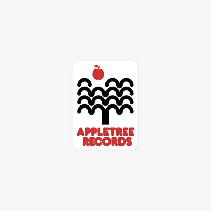 Appletree Records Retro Sticker