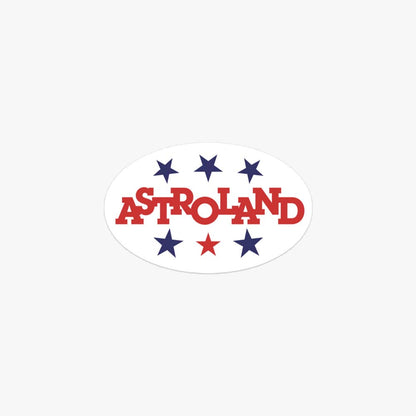 Astroland Park Coney Island Retro Sticker