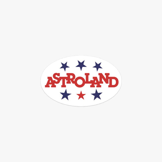 Astroland Park Coney Island Retro Sticker