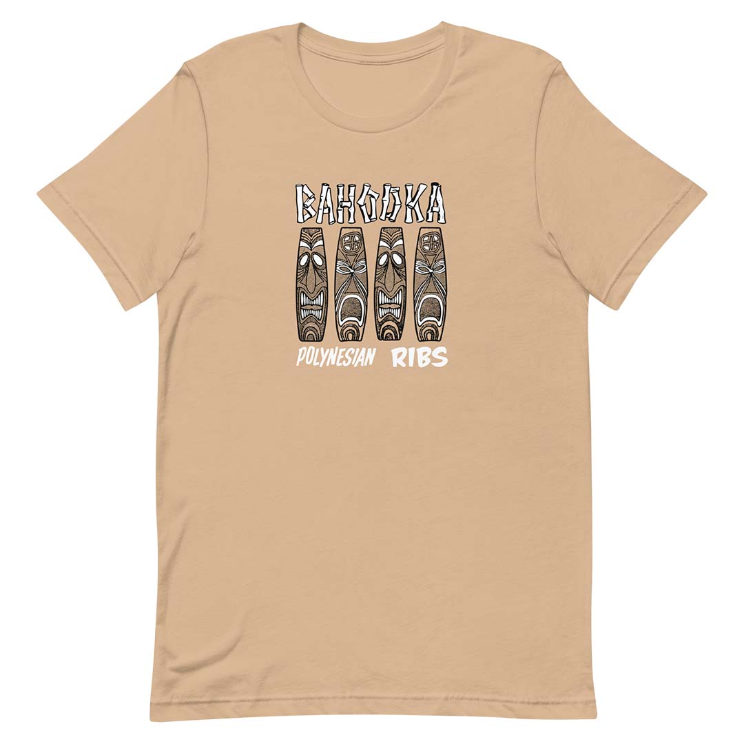 Bahooka Polynesian Restaurant Los Angeles Unisex Retro T-shirt
